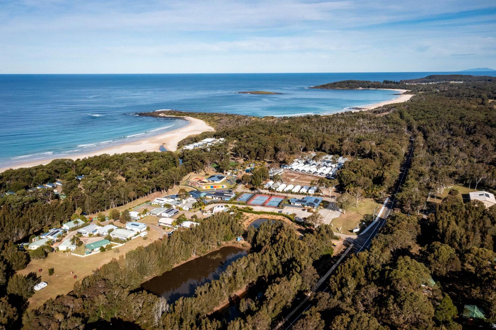 Big4 Tasman Holiday Parks - Racecourse Beach Bawley Point Екстер'єр фото